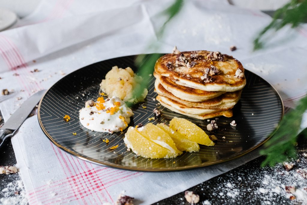 Pancakes mit Foodlose Riegel
